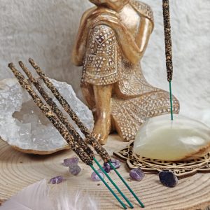Encens Herbio Jasmin – bâtons roulés à la main, naturels et bio certifiés Ecocert